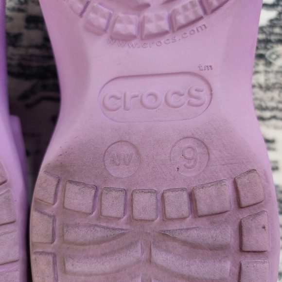 Crocs Classic Platform Clog Size 9 Lavender - Picture 6 of 6